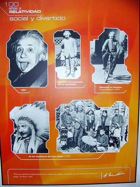 El Einstein divertido